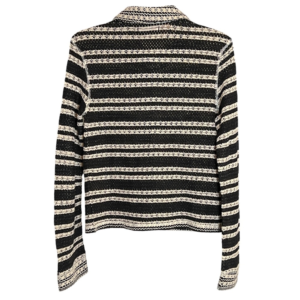 We The Free Kai Cardi Free People Cardigan Black Ivory XS - Picture 5 of 8